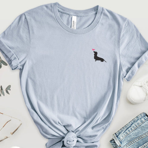 Dachshund T- Shirt for Women - Dachshund Mom Tee